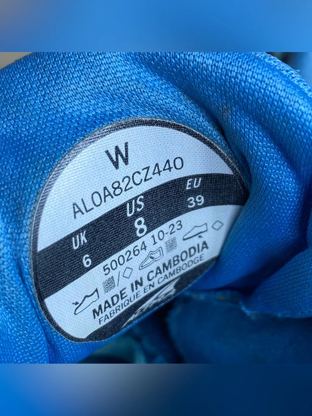 Altra Torin 7 Blue White Women's Size 8 Running Shoes Sneakers EgoMax